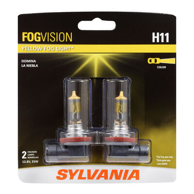 SYLVANIA H11FogVision Fog Bulb, 2 Pack