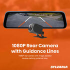 SYLVANIA Roadsight Mirror Dash Camera, , hi-res