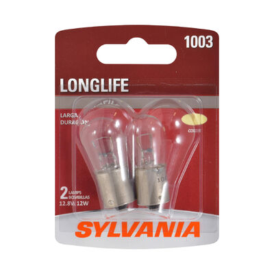 SYLVANIA 1003 Long Life Mini Bulb, 2 Pack