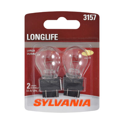 SYLVANIA 3157 Long Life Mini Bulb, 2 Pack