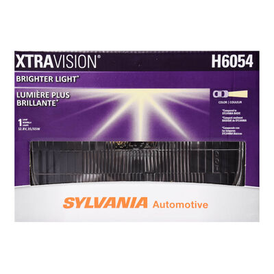 SYLVANIA H6054 XtraVision Sealed Beam Headlight, 1 Pack